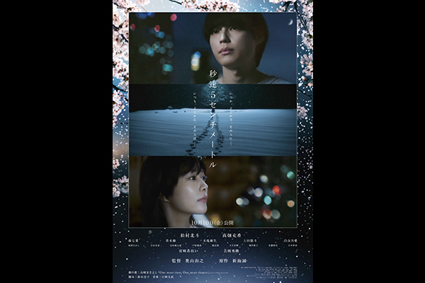 劇場用実写映画『秒速5センチメートル』