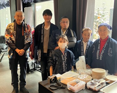 ホテル創成札幌Mギャラリーで餅つき体験【1月1日】